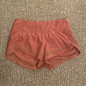 Pink Lululemon Shorts